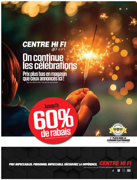 Circulaire Centre HI-FI Circulaire Centre HI-FI